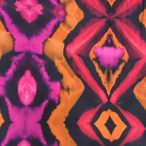 Viskozni jersey, Verona, pink oranž