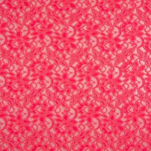 Elastična mehka čipka, Rebeka, koralna