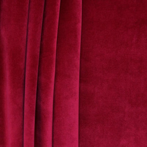 Dekorativno blago,TB velvet, temno rdeč
